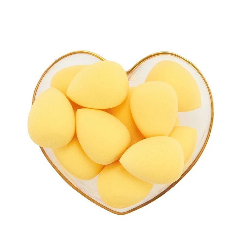 Mini Small Sponge Puff Cute Makeup Tool Set  Cosmetic Puff Makeup Sponge Cushion Foundation Powder Sponge Beauty  Women Make Up