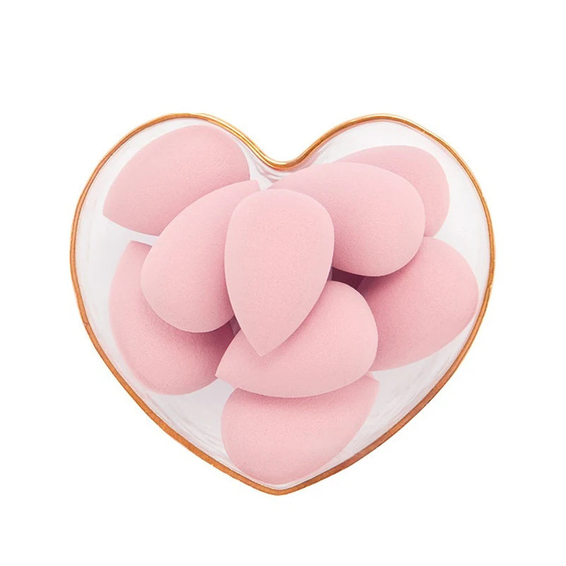 Mini Small Sponge Puff Cute Makeup Tool Set  Cosmetic Puff Makeup Sponge Cushion Foundation Powder Sponge Beauty  Women Make Up