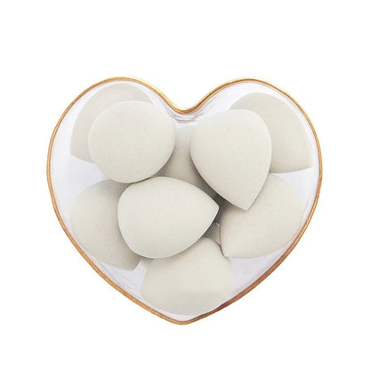 Mini Small Sponge Puff Cute Makeup Tool Set  Cosmetic Puff Makeup Sponge Cushion Foundation Powder Sponge Beauty  Women Make Up