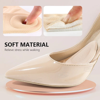 【Xxin】2/4Pcs Forefoot Pads Non-slip High Heels Insole Thickened sponge Women Insoles for Shoes